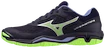 Încălțăminte de sală pentru bărbați Mizuno  Wave Phantom 3 Evening Blue