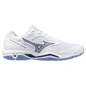 Încălțăminte de sală pentru bărbați Mizuno  Wave PHANTOM 3 White/Bellwether Blue  EUR 42,5