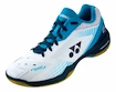 Încălțăminte de sală pentru bărbați Yonex  Power Cushion 65Z3 White/Ocean Blue  EUR 42
