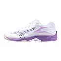 Încălțăminte de sală pentru copii Mizuno  Lightning Star Z7 Jr. White/Patrician Purple/Quince  EUR 34,5
