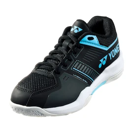 Încălțăminte de sală pentru copii Yonex Strider Flow JR Lace Black/Blue