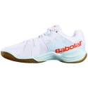 Încălțăminte de sală pentru femei Babolat  Shadow Spirit White/Light Blue