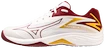 Încălțăminte de sală pentru femei Mizuno  Thunder Blade Z White/Cabernet