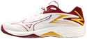 Încălțăminte de sală pentru femei Mizuno  Thunder Blade Z White/Cabernet