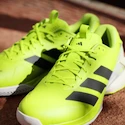 Încălțăminte de tenis pentru bărbați adidas Adizero Ubersonic 5 Clay Lucid Lemon/Core Black