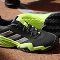 Încălțăminte de tenis pentru bărbați adidas Barricade 13 M Clay Core Black/Lucid Lemon