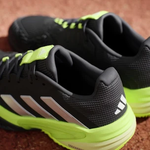 Încălțăminte de tenis pentru bărbați adidas Barricade 13 M Clay Core Black/Lucid Lemon