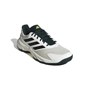 Încălțăminte de tenis pentru bărbați adidas  CourtJam Control 3 Clay White/Core Black
