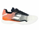 Încălțăminte de tenis pentru bărbați Babolat  Jet Mach II Clay White/Orange