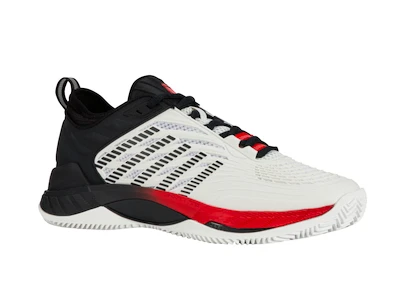 Încălțăminte de tenis pentru bărbați K-Swiss  Hypercourt Supreme 2 HB White/Limo/Red  EUR 42