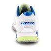 Încălțăminte de tenis pentru bărbați Lotto Mirage 100 II Clay All White/Dodgers Blue