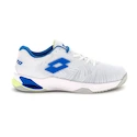 Încălțăminte de tenis pentru bărbați Lotto Mirage 100 II Clay All White/Dodgers Blue