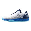 Încălțăminte de tenis pentru bărbați Mizuno Wave Enforce Court CC White/Estate Blue/River Blue   EUR 45