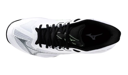 Încălțăminte de tenis pentru bărbați Mizuno Wave Exceed LIGHT 2 CC White/Metallic Gray/Black
