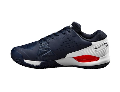 Încălțăminte de tenis pentru bărbați Wilson Rush Pro Ace Clay Navy Blazer