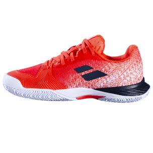 Încălțăminte de tenis pentru copii Babolat  Mach 3 Clay JR Boy Strike Red/White