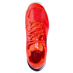 Încălțăminte de tenis pentru copii Babolat  Mach 3 Clay JR Boy Strike Red/White