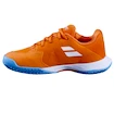 Încălțăminte de tenis pentru copii Babolat Propulse Junior 3 Clay Boy Orange Peel