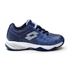 Încălțăminte de tenis pentru copii Lotto Mirage 300 III ALR JR Blue/All White