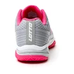 Încălțăminte de tenis pentru copii Lotto Mirage 300 III ALR JR Vapor Gray/Glamour Pink