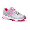 Încălțăminte de tenis pentru copii Lotto Mirage 300 III ALR JR Vapor Gray/Glamour Pink