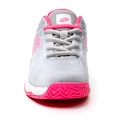 Încălțăminte de tenis pentru copii Lotto Mirage 300 III ALR JR Vapor Gray/Glamour Pink