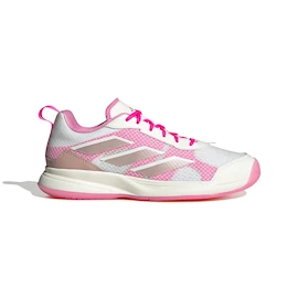 Încălțăminte de tenis pentru femei adidas Avaflash Low White/Pink