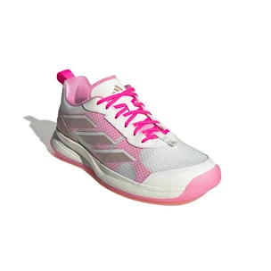 Încălțăminte de tenis pentru femei adidas  Avaflash Low White/Pink