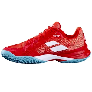 Încălțăminte de tenis pentru femei Babolat  Mach 3 AC Women Fiesta Red