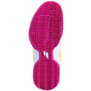 Încălțăminte de tenis pentru femei Babolat Propulse Fury Clay White/Sulphur Spring  EUR 36,5