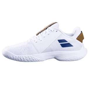 Încălțăminte de tenis pentru femei Babolat  Tere 2 AC Wimbledon Women White/Blue Navy  EUR 40,5