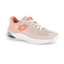 Încălțăminte de tenis pentru femei Lotto Mirage 100 II SPD W White/Melon Orange