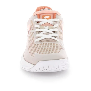 Încălțăminte de tenis pentru femei Lotto Mirage 100 II SPD W White/Melon Orange