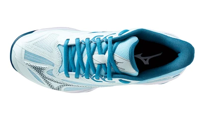 Încălțăminte de tenis pentru femei Mizuno Wave Exceed LIGHT 2 CC Blue Glow/Moroccan Blue/Blue Topaz
