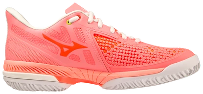 Încălțăminte de tenis pentru femei Mizuno Wave Exceed Tour 5 Clay Candy Coral