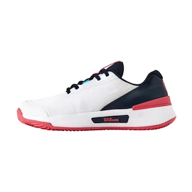 Încălțăminte de tenis pentru femei Wilson PRO Clay White/Navy