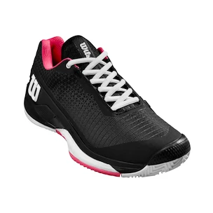 Încălțăminte de tenis pentru femei Wilson Rush Pro 4.0 W Clay Black/Hot Pink  EUR 38 2/3