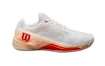 Încălțăminte de tenis pentru femei Wilson Rush Pro 4.0 W Clay White/Peach Parfait