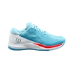 Încălțăminte de tenis pentru femei Wilson Rush Pro Ace Clay W Scuba Blue  EUR 38