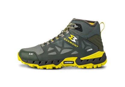 Încălțăminte outdoor pentru bărbați Garmont 9.81 N Air G 2.0 Mid Gtx Green/Olivine
