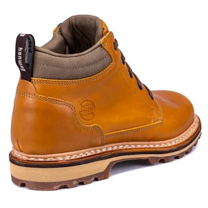 Încălțăminte outdoor pentru bărbați Hanwag Kofel Mid Special Edition Cognac/Gemse  UK 10