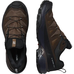 Încălțăminte outdoor pentru bărbați Salomon X Ultra 360 Leather Gore-Tex Dark Earth/Delicioso/Sharkskin  UK 10