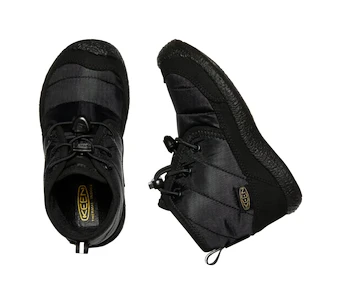 Încălțăminte outdoor pentru copii Keen Howser II Chukka Wp Black/Black