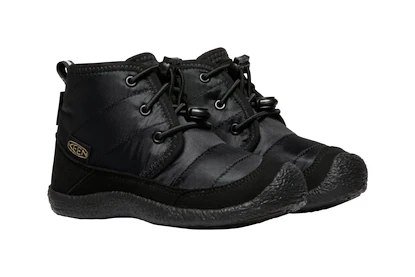 Încălțăminte outdoor pentru copii Keen Howser II Chukka Wp Black/Black