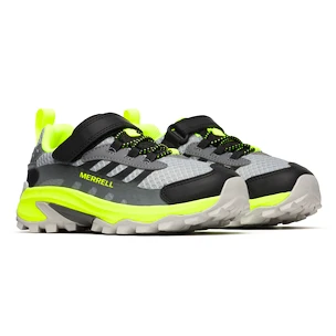 Încălțăminte outdoor pentru copii Merrell Moab Speed 2 Low A/C Grey/Black/Citron