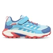 Încălțăminte outdoor pentru copii Merrell  Moab Speed 2 Low A/C Wtrpf Turq/Coral  UK 5