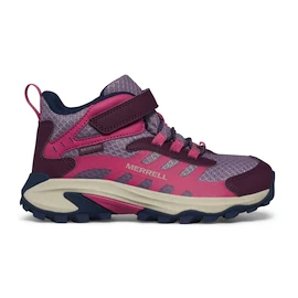 Încălțăminte outdoor pentru copii Merrell Moab Speed 2 Mid A/C Wtpf Berry