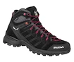 Încălțăminte outdoor pentru femei Salewa  WS Alp Mate Mid PTX Black Out/Virtual Pink