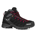 Încălțăminte outdoor pentru femei Salewa  WS Alp Mate Mid PTX Black Out/Virtual Pink