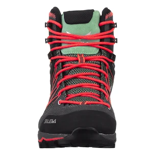 Încălțăminte outdoor pentru femei Salewa  WS MTN Trainer Lite Mid Gtx Feld Green/Fluo Coral